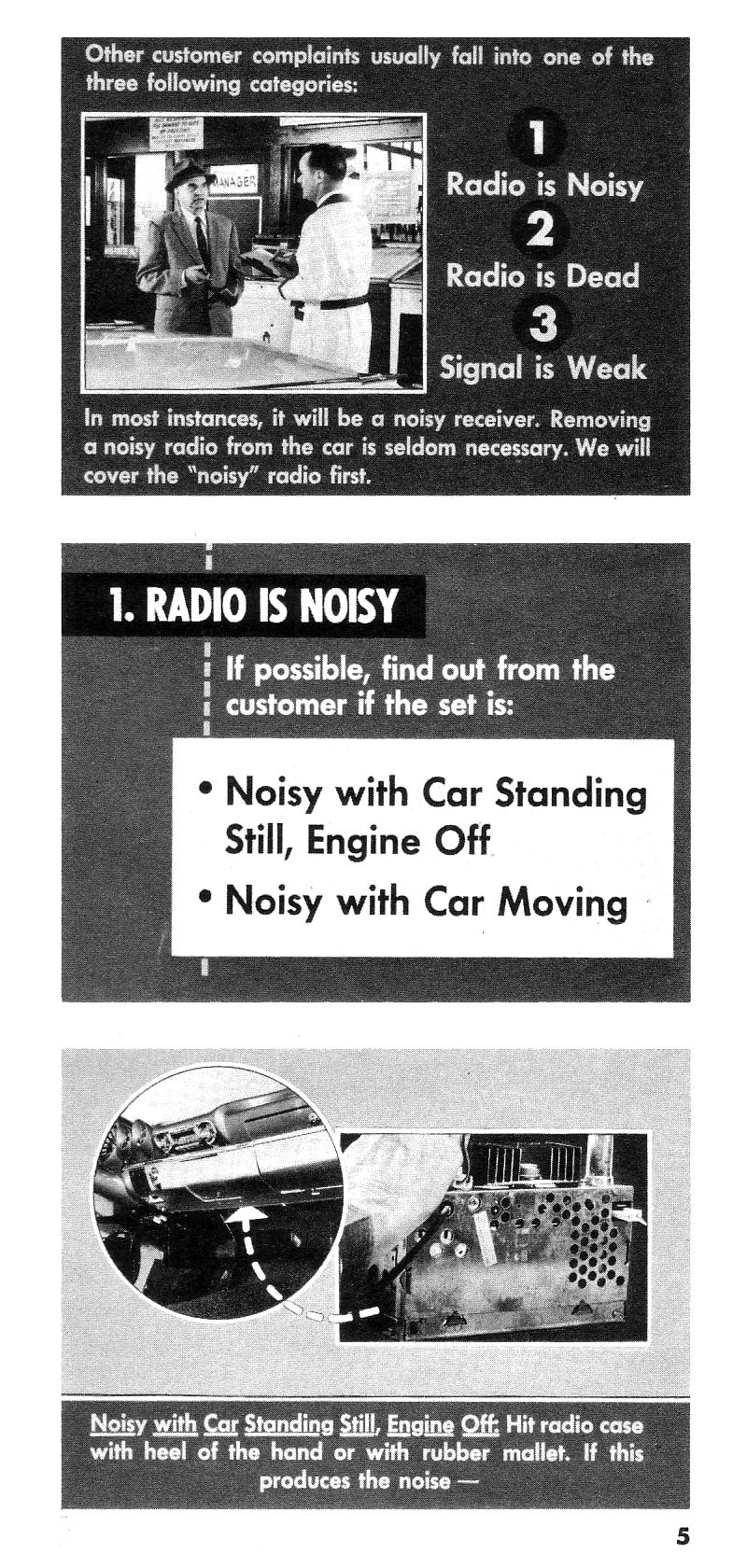 1959 Chevrolet Rapid Radio Checks Booklet Page 21